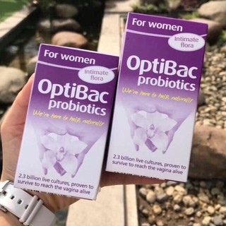  Men vi sinh Optibac tím (Optibac For Women) chuẩn nội địa UK