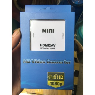 Bộ chuyển đổi hdmi ra av full hd