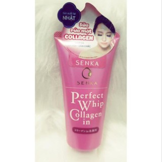 ( chính hãng) Sữa rửa mặt Senka Perfect Whip collagen in 120g
