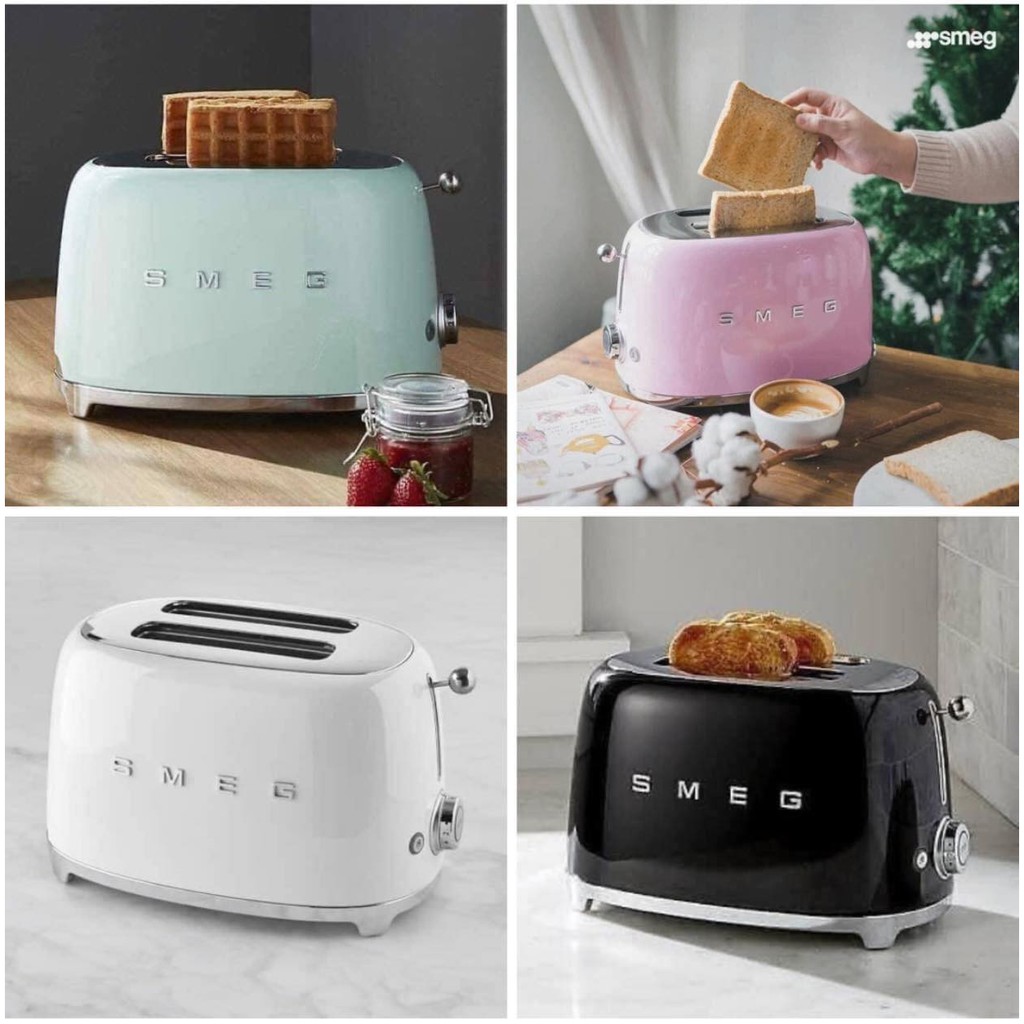 Máy nướng bánh mì SMEG TOASTER loại 2 lát [Hàng Đức chính hãng]