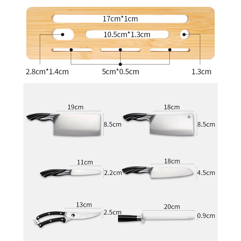 Kệ Dao Thớt Inox, thép Chipmart