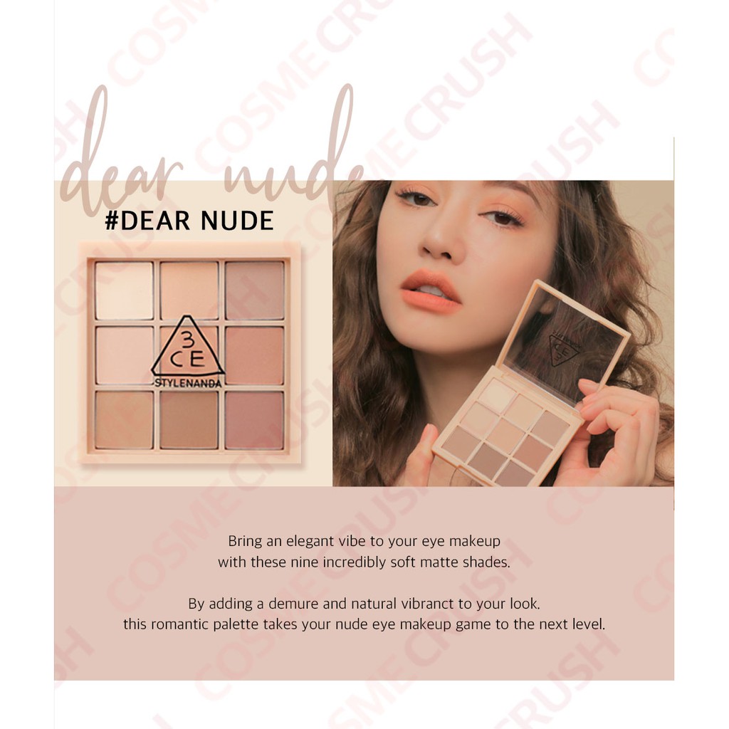 (Hàng Mới Về) Bảng Phấn Mắt 3ce Nhiều Màu Trang Điểm Đa Năng // 3CE Multi Eye color palettes 3 Type | BigBuy360 - bigbuy360.vn