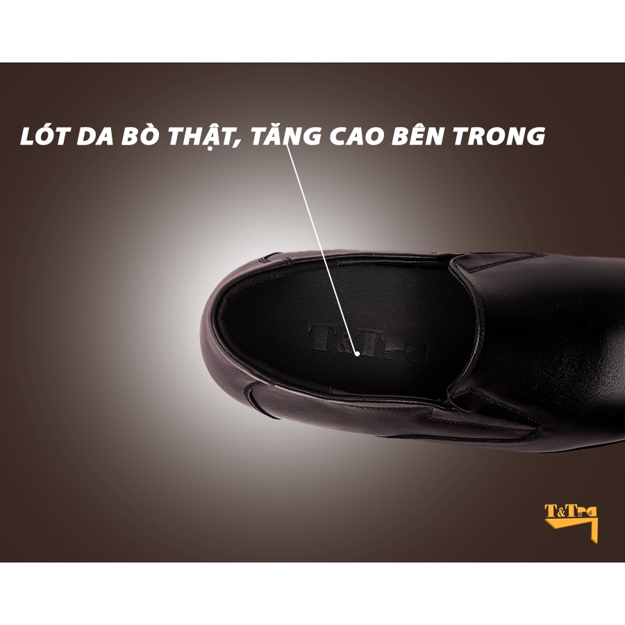 [ 6CM ] Giày Cao Nam T&amp;TRA S1010Đ