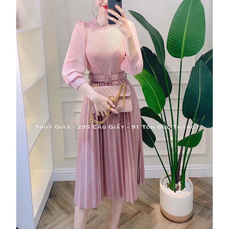 CHÂN VÁY SẠN KÈM ĐAI SIÊU SANG( bảng màu thật ảnh cuối)