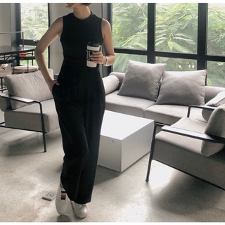 CieL tank top- ĐEN áo ba lỗ nữ