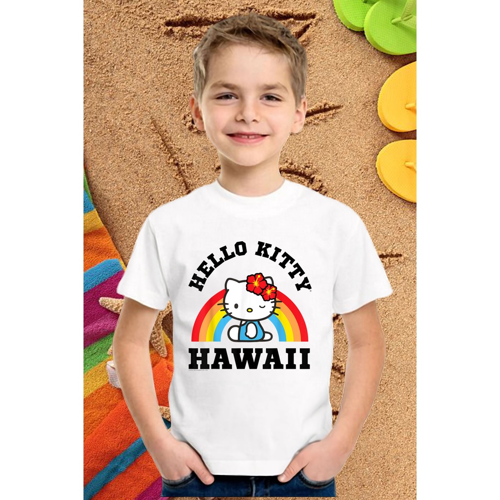 ÁO PHÔNG CỘC TAY HELLO KITTY IN HÌNH HOẠT HÌNH CÓ 1 KHÔNG 2 GIÁ RẺ CỰC SHOCK CÓ ĐỦ SIZE - 447