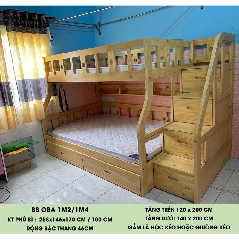 Giường tầng cao cấp giảm giá siêu rẻ