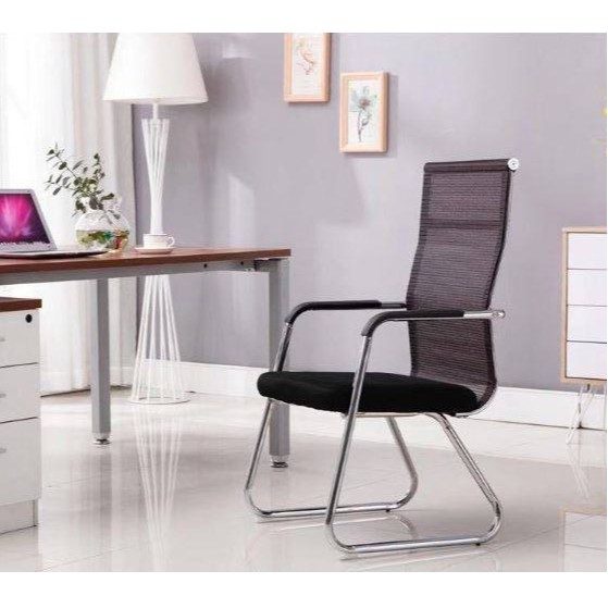 Ghế làm việc cao cấp, ghế văn phòng chân quỳ lưng cao tựa đầu chống ê mỏi cổ (4002)