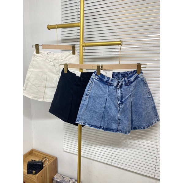 QUẦN GIẢ VÁY JEANS XOÈ CHUN SAU MS15662