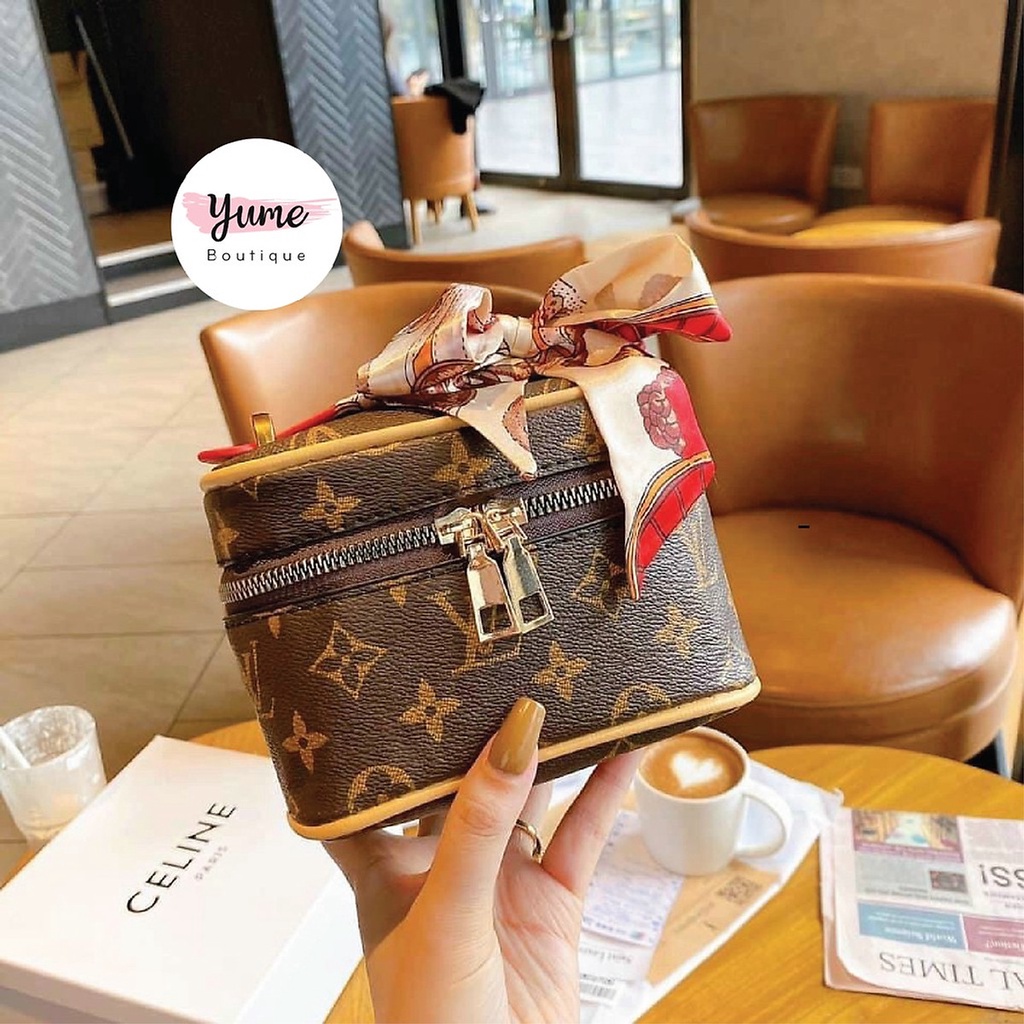 Túi Cốp Kèm Nơ Siêu Xinh Sang Chảnh LV01