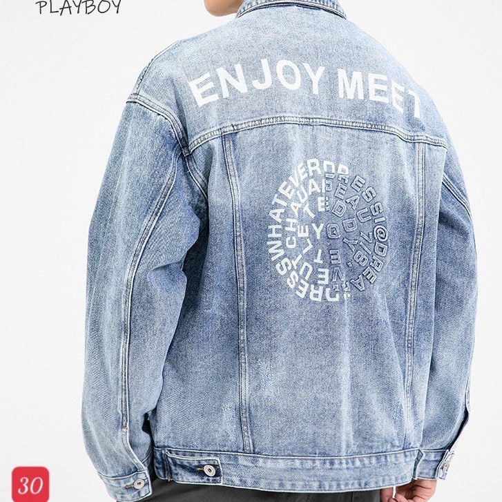 ** 8 mẫu áo khoác jean nam cao cấp trẻ trung dễ phối đồ năm 2023 hàng chuẩn shop VNXK bao đẹp chất lượng(cho đổi)