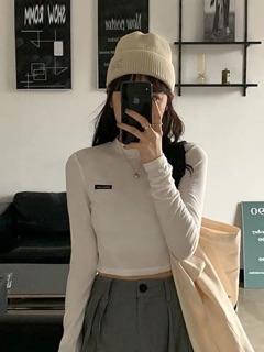 [M01] Áo len montogi ôm body logo (Có sẵn/ảnh thật)