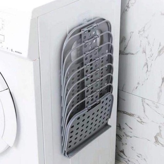 Kệ Treo Quần Áo Gấp Gọn cài cạnh máy giặt