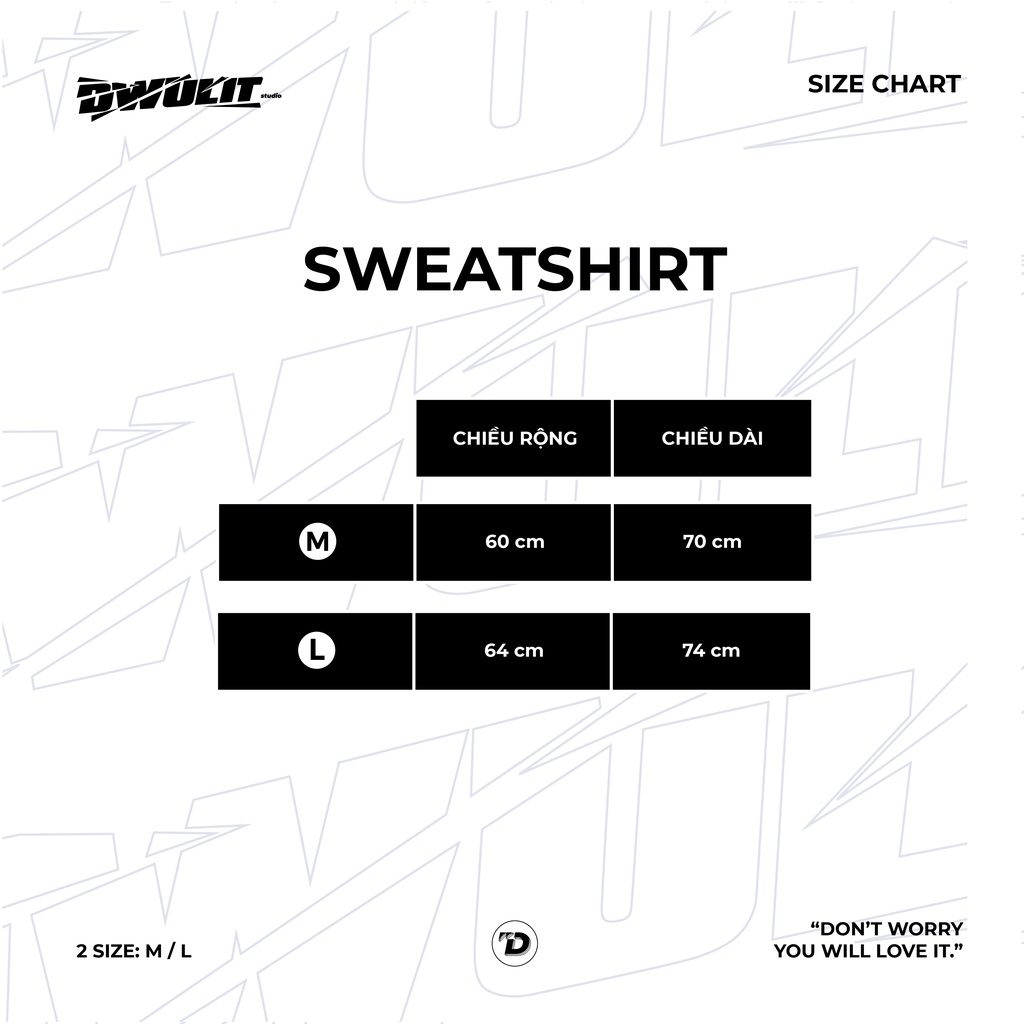 Áo sweater form rộng