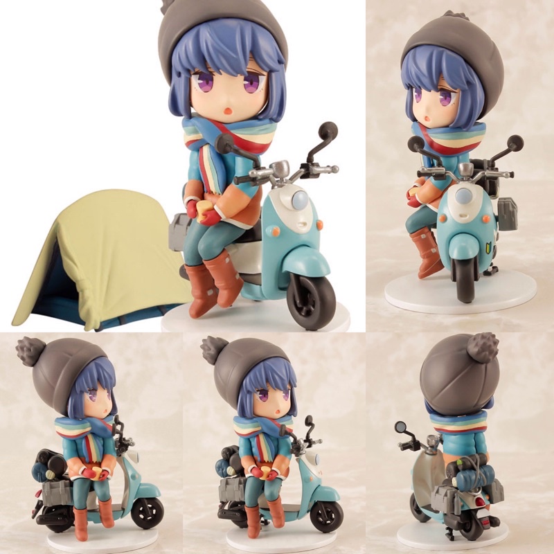 Mô hình nhỏ mini figure Rin Shima Yuru Camp Dã Ngoại Thảnh Thơi Laid-Back Camp
