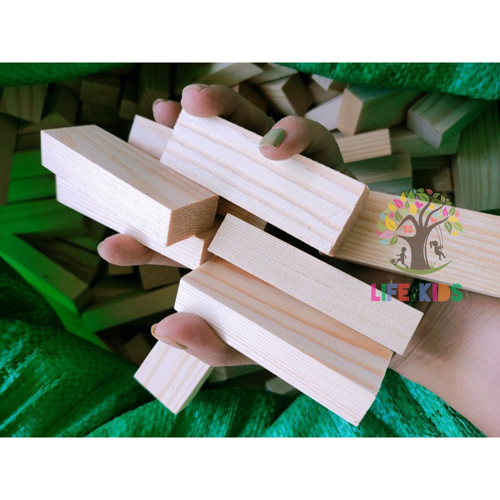 Đồ Chơi Rút Gỗ Cho Bé size to - cam kết hàng loại đẹp - tặng kèm túi đựng và hướng dẫn chơi cho bé