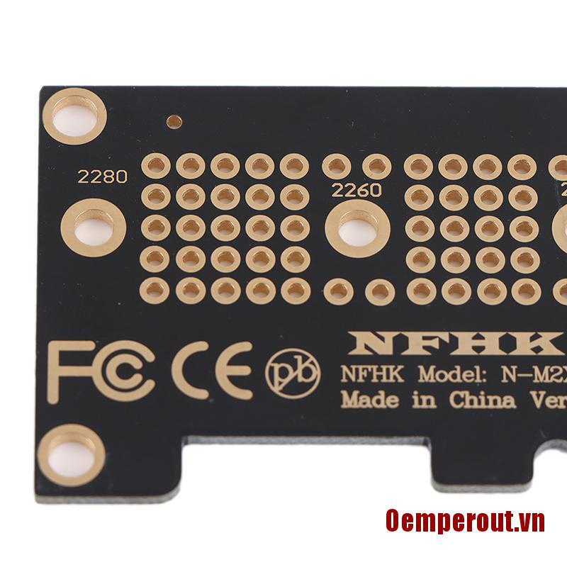 Thẻ Chuyển Đổi Oemperout Nvme Pcie M.2 Ngff Ssd Sang Pcie X1 Pcie X1 Sang M.2 Với Bracke | BigBuy360 - bigbuy360.vn