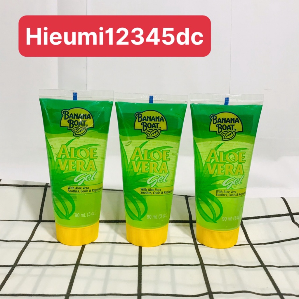 Gel dưỡng da lô hội Banana Boat Aloe Vera 90ml