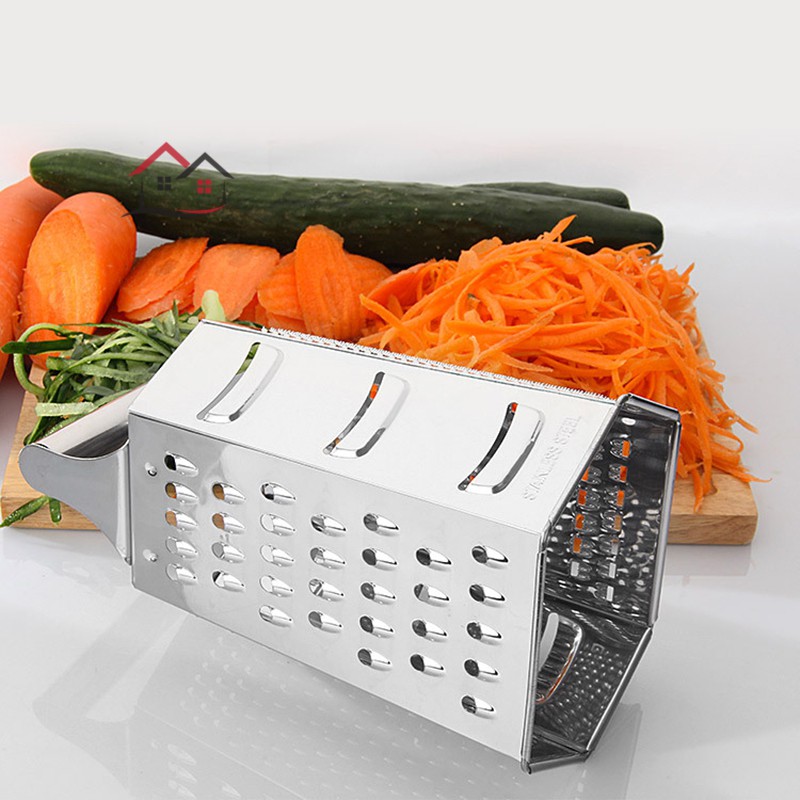 Dụng Cụ Bào Sợi Đa Năng Chống Trượt Bằng Thép Không Gỉ Phù Hợp Cho Nhà Bếp