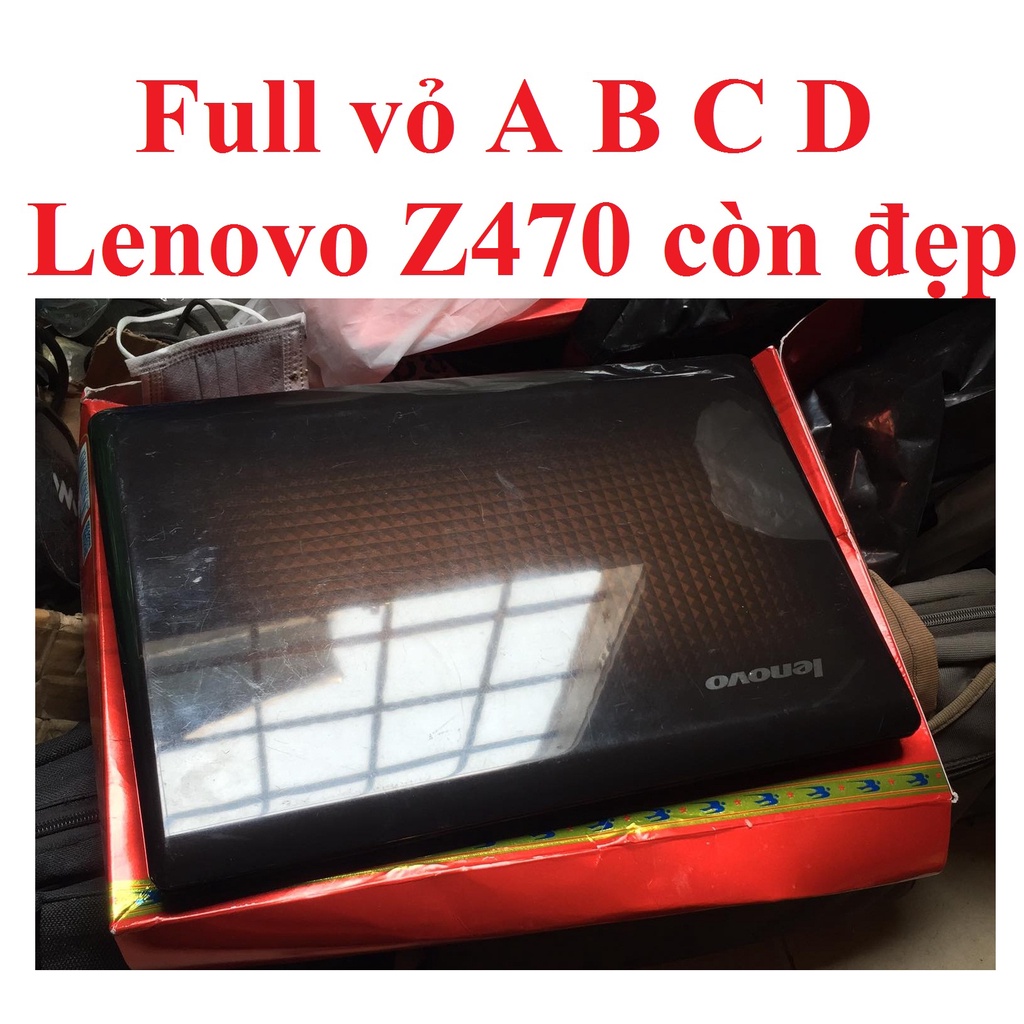 Rã xác Laptop Lenovo Z470 màu mận + đồ linh kiện