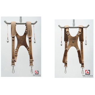 Dây Đeo 2 Máy Ảnh Double Strap Da Bò Handmade TA5009