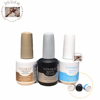 [Hàng Chính Hãng] Base top , top lì , kiềm dầu , phá gel, cứng móng Vinimay