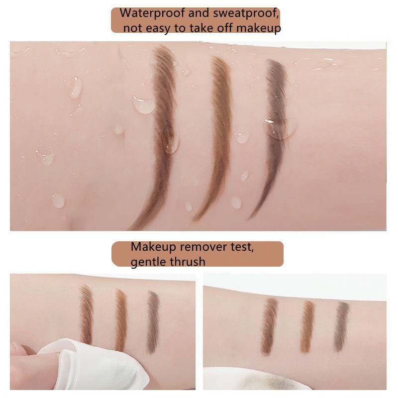 Gel HERORANGE Chải Lông Mày Lâu Trôi Chống Thấm Nước 4 Màu