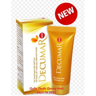 Kem nghệ Decumar New - Trị mun, ngừa thâm, kiểm soát chất nhờn