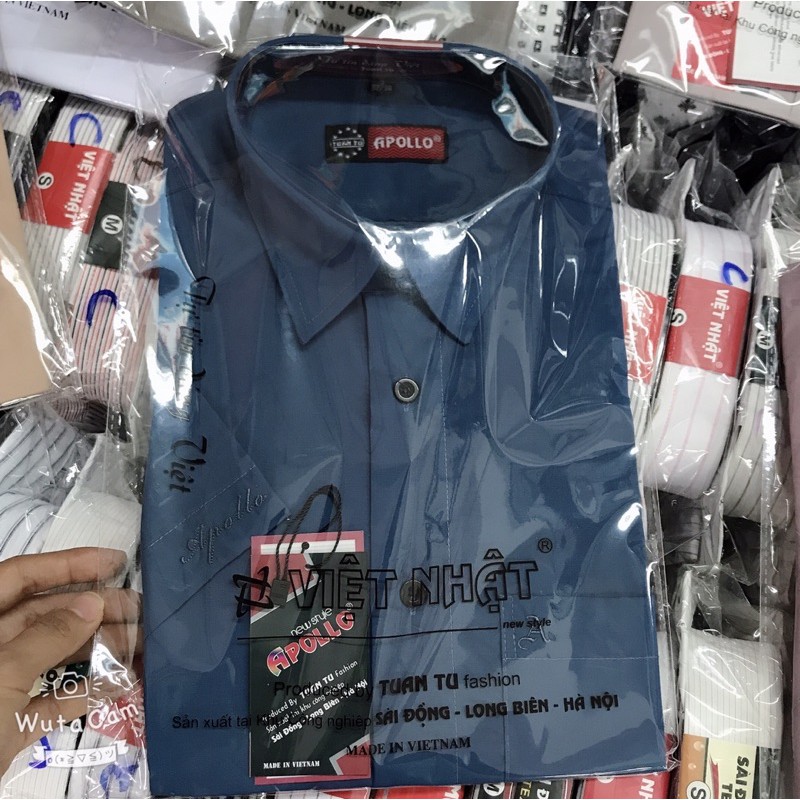 Áo sơ mi ngắn tay nam trung niên hàng công ty chất đẹp | BigBuy360 - bigbuy360.vn