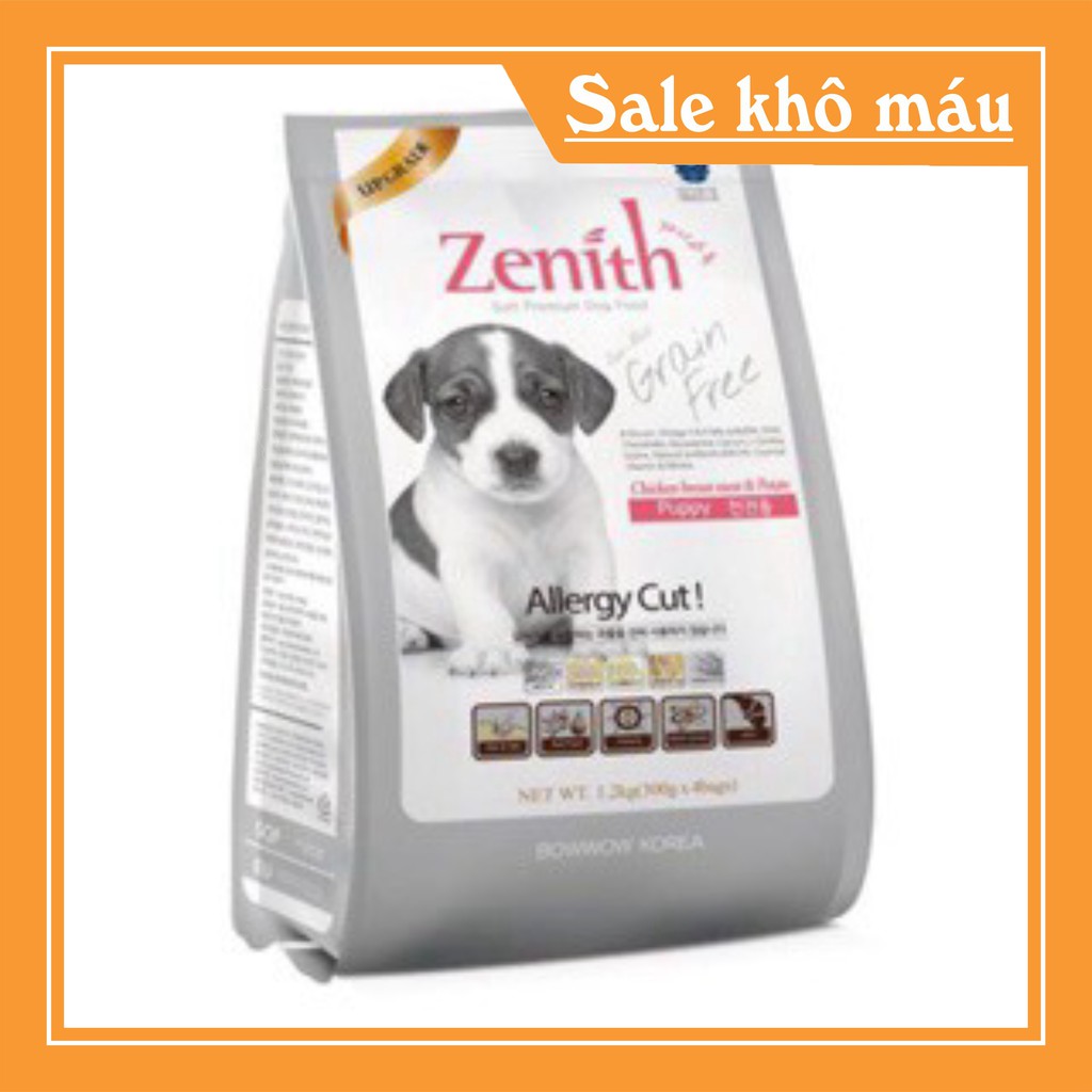 [FLASH SALE]  Thức ăn chó Hạt mềm zenith cho chó con 1.2kg