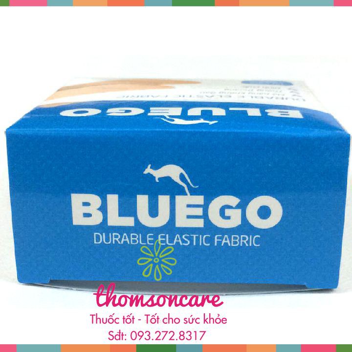 Băng vết thương cá nhân Bluego - Băng y tế tiện dụng, sơ cứu vết thương nhỏ đứt tay, trầy xước, mụn nhọt, rách da