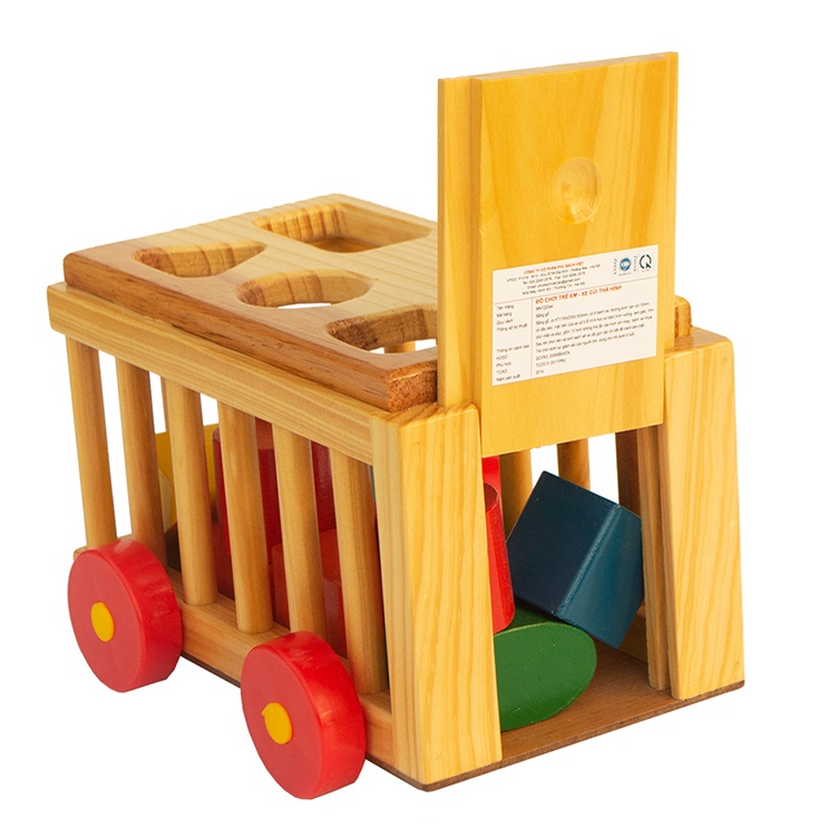 XE CŨI THẢ HÌNH BẰNG GỖ