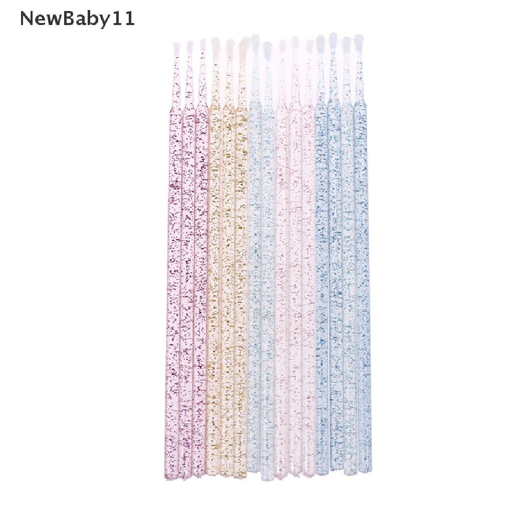 Cọ Chải Lông Mi Sợi Micro Đính Pha Lê Dành Cho Nối Mi