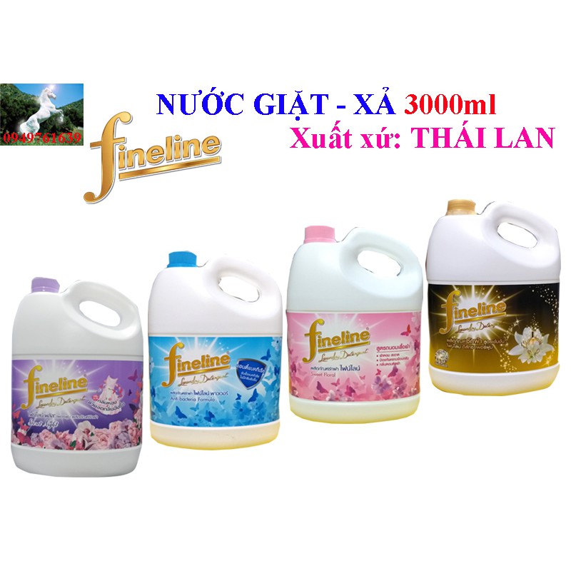 NƯỚC GIẶT XẢ ĐẬM ĐẶC FINELINE THÁI LAN 300ML