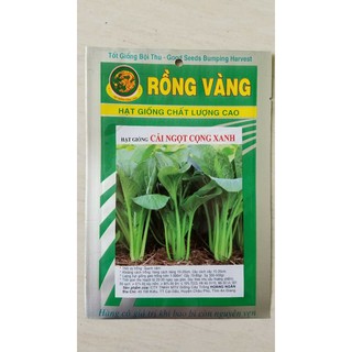 Hạt giống Cải Ngọt Cọng Xanh