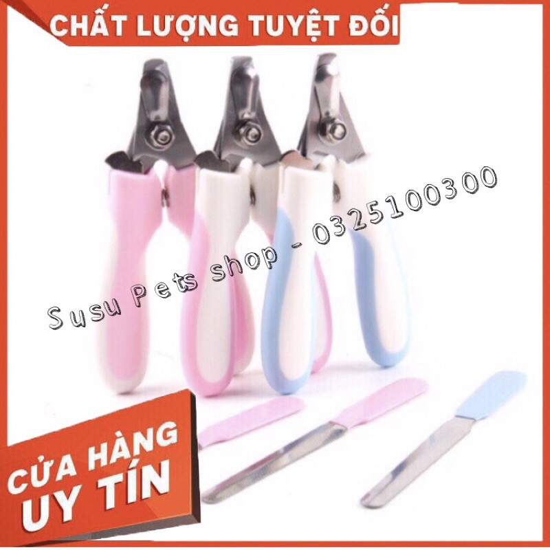 BỘ KỀM CẮT MÓNG (2 TRONG 1) CHO CHÓ MÈO