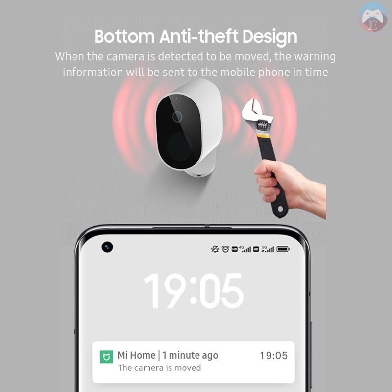 Camera Ngoài Trời Tích Pin Xiaomi MWC13 - Bản Quốc Tế
