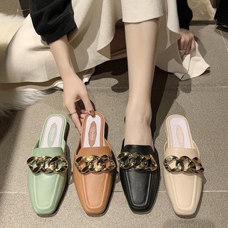 Dép sục nhựa mules thời trang