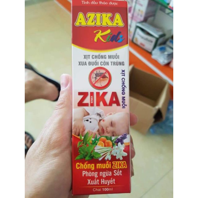 Xịt Chống Muỗi Zika