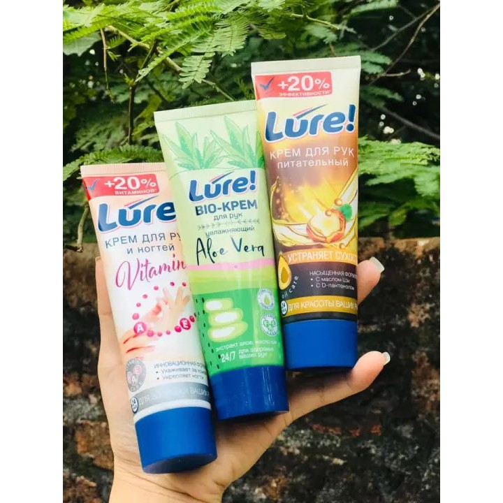 Kem dưỡng da tay Lure ngăn lão hóa, chống bong da tay,giữ ẩm , làm mềm da tay 75ml | BigBuy360 - bigbuy360.vn