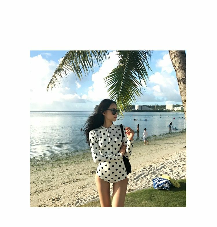 Đồ Bơi Liền Thân Dài Tay Gợi Cảm Cho Nữ | BigBuy360 - bigbuy360.vn