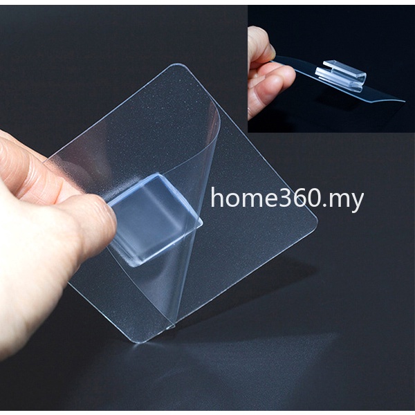 Móc treo tường tự dính trong suốt, Móc treo ảnh đa chức năng không cần đục và vô giá, Giá treo đồ trong nhà bếp gia đình, Giá để đồ treo tường ， Móc treo ảnh