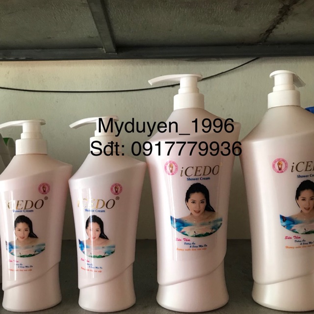 Sữa tắm ICEDO 900g