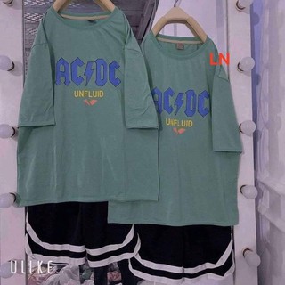 Sét áo ACDC và quần đùi V LN11