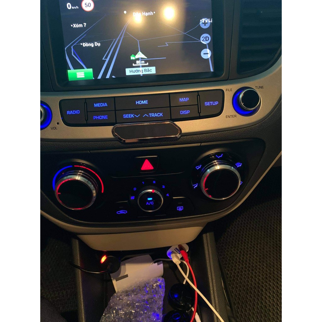 Núm chỉnh điều hòa Hyundai Accent 2017-2022 Mẫu mới nhất