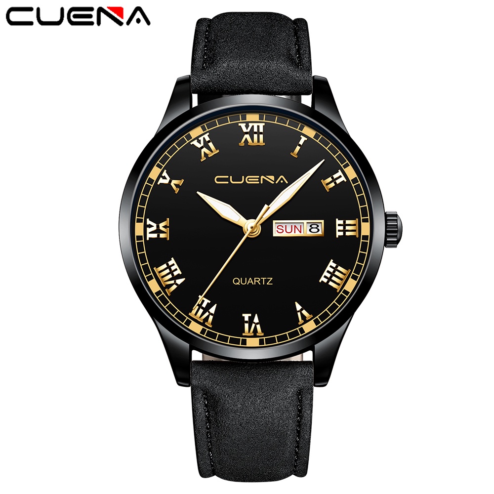 Đồng hồ thể thao CRRJU 892L chất liệu sa phong cách doanh nhân không thấm nước chuyên dụng cho nam