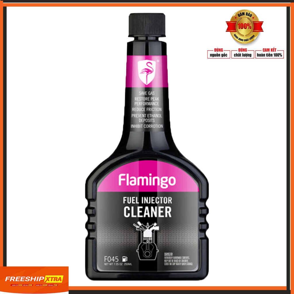 Súc béc xăng Flamingo Fuel Injector Cleaner F053 (vệ sinh kim phun xăng Fi) 354ml