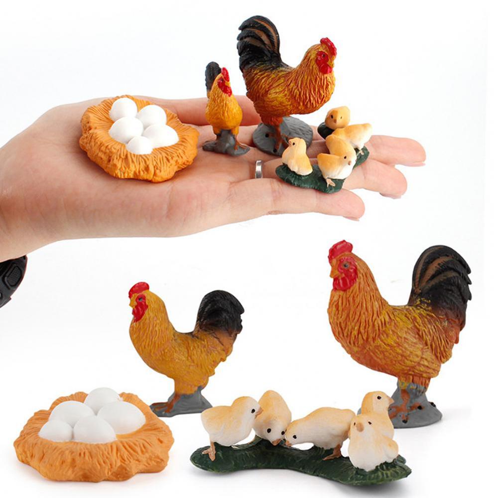 Set 4 Mô Hình Đồ Chơi Chú Vịt Kích Thích Tăng Trưởng Cho Bé
