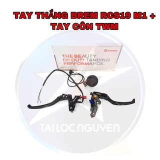 TAY THẮNG BÌNH DẦU BREM CORSACORTA RCS19 + TAY CÔN TWM