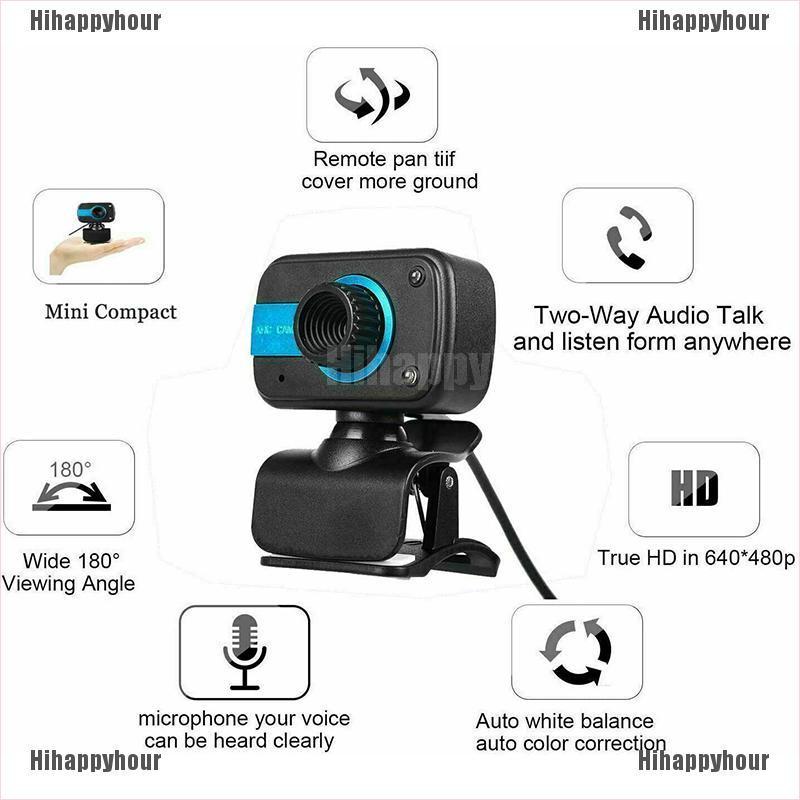 Webcam Hd Usb Kèm Micro Tiện Dụng Cho Pc Laptop | BigBuy360 - bigbuy360.vn
